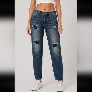 BULLHEAD Boyfriend Distressed Jean 3 Juniors